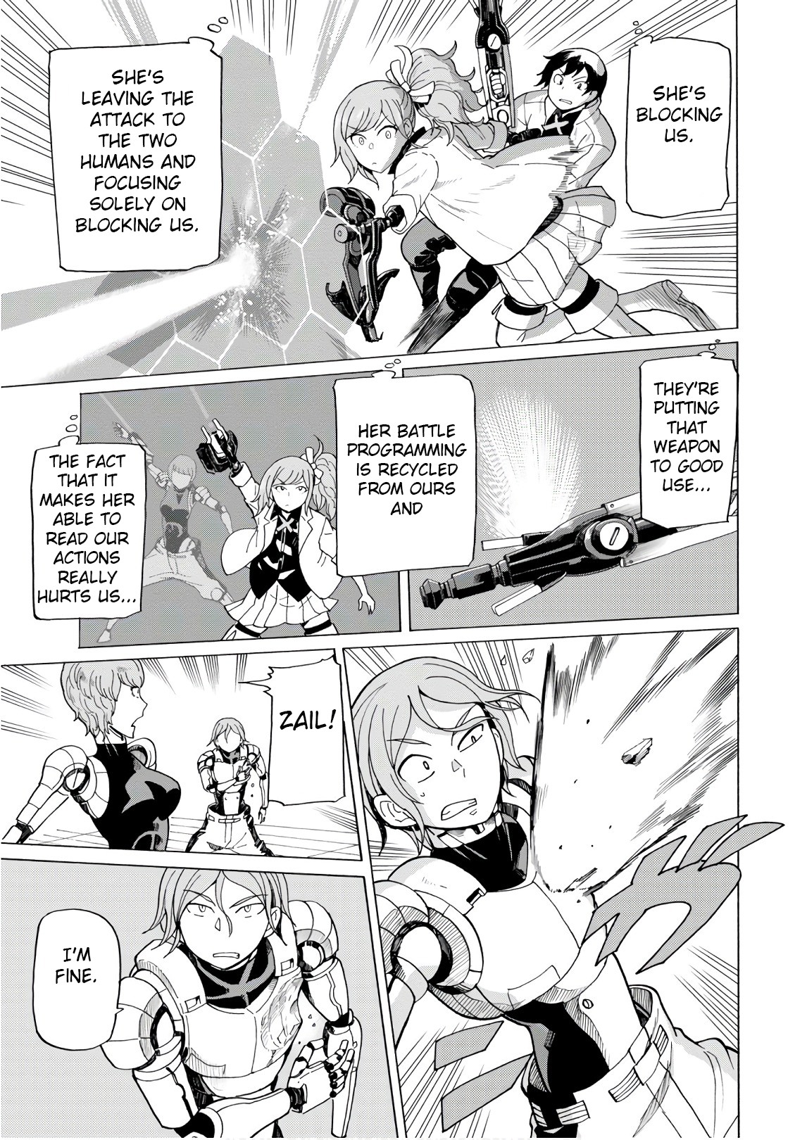 Asebi and Adventurers of Sky World Chapter 50 page 9 - Chapter 50: Determination and reality