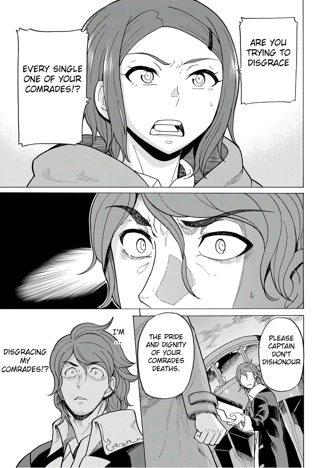 Asebi and Adventurers of Sky World Chapter 52 page 13 - Chapter 52: Discouragement and courage