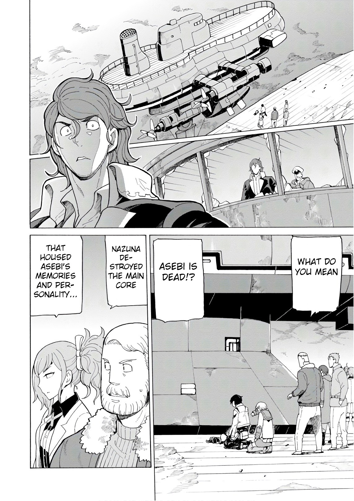 Asebi and Adventurers of Sky World Chapter 52 page 4 - Chapter 52: Discouragement and courage
