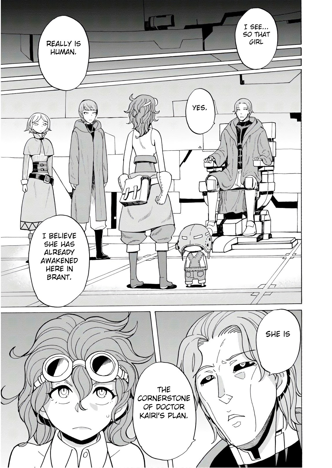 Asebi and Adventurers of Sky World Chapter 53 page 21 - Chapter 53: Interests and truth
