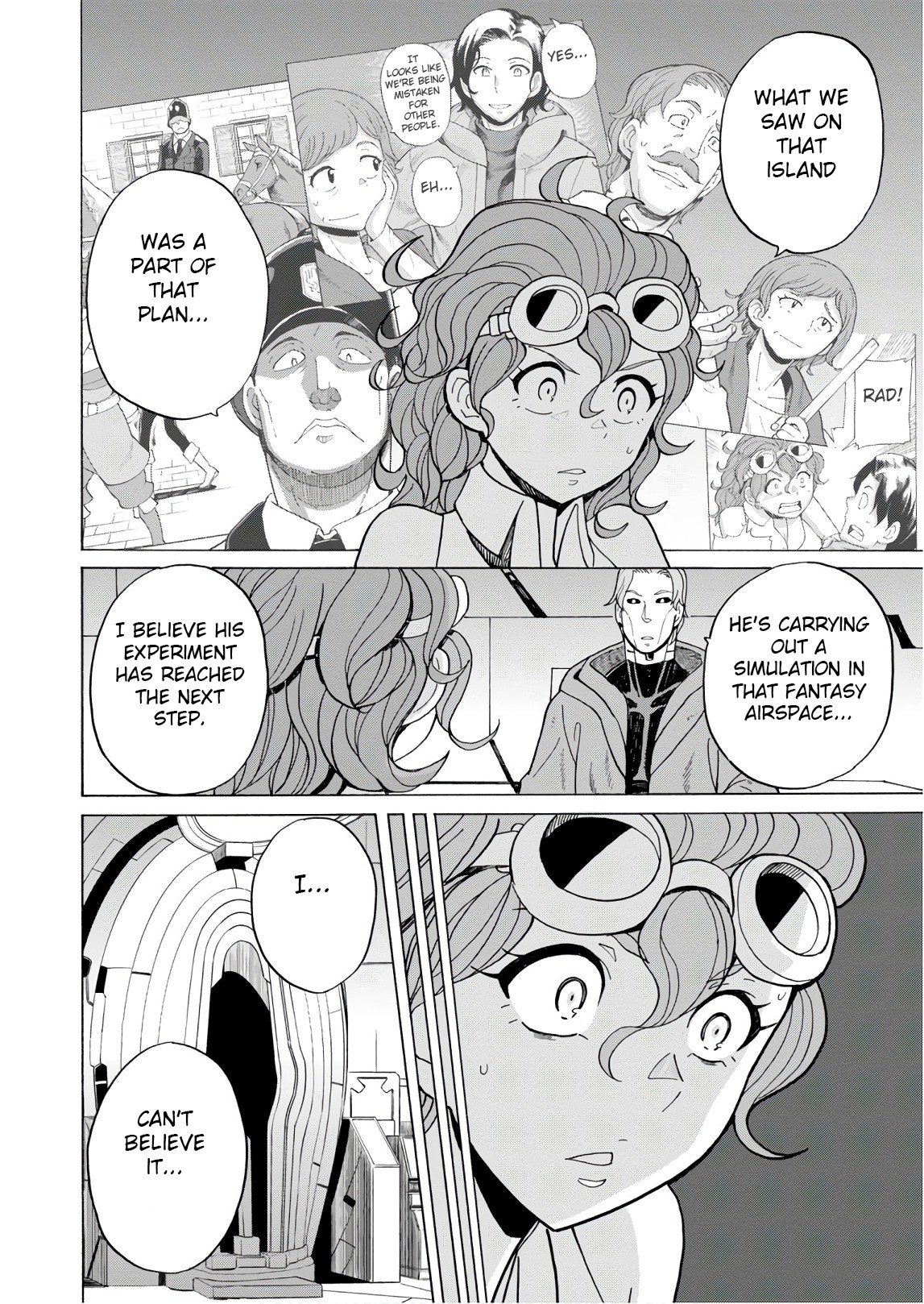 Asebi and Adventurers of Sky World Chapter 53 page 24 - Chapter 53: Interests and truth