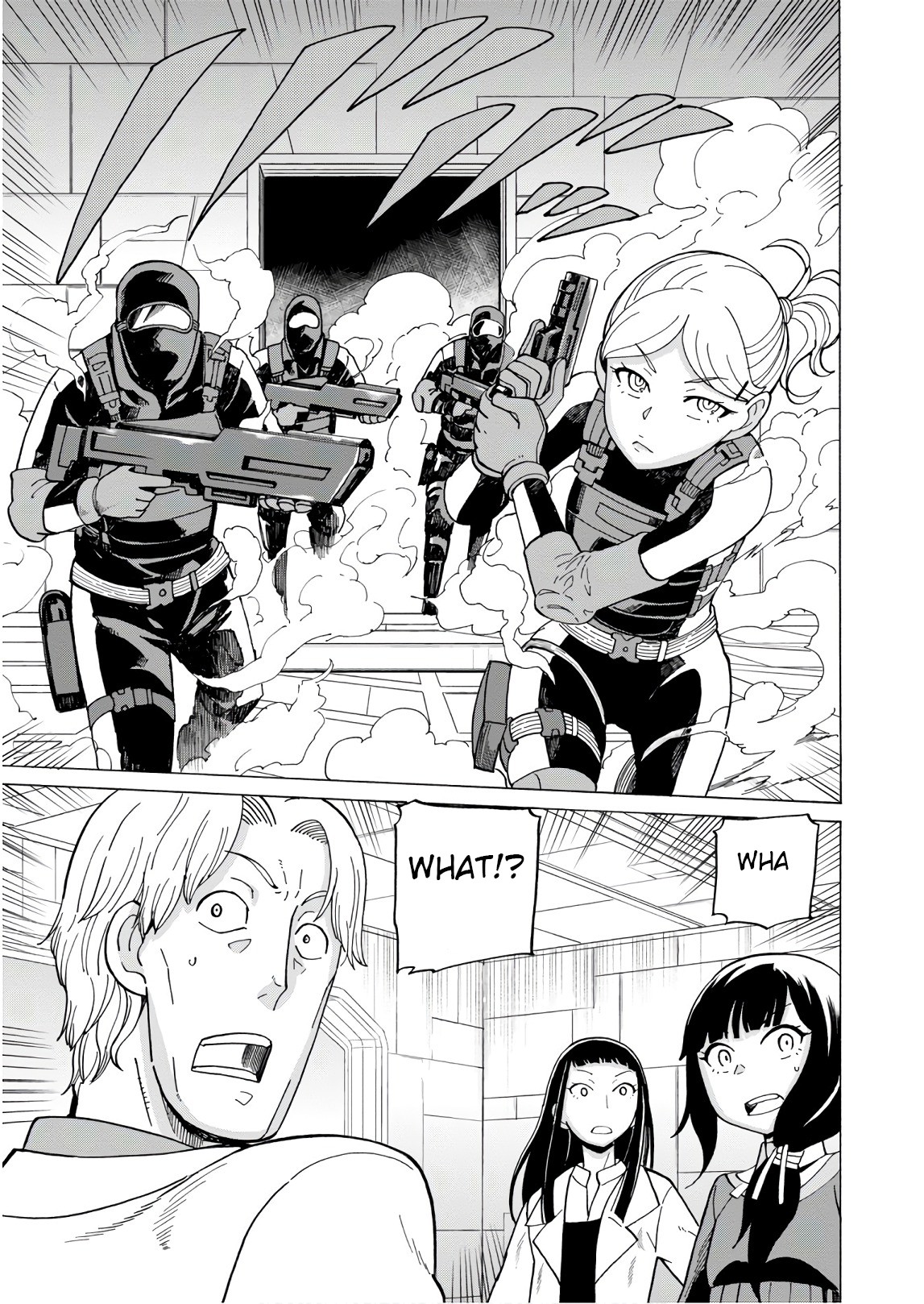 Asebi and Adventurers of Sky World Chapter 54 page 16 - Chapter 54: Ayame and Kairi