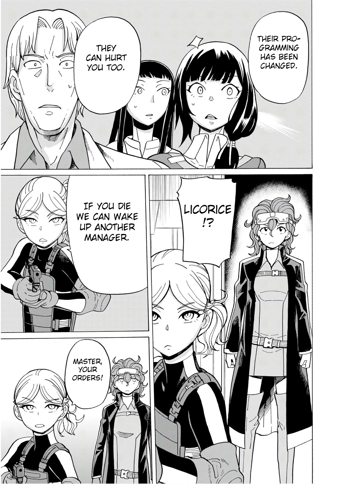Asebi and Adventurers of Sky World Chapter 54 page 18 - Chapter 54: Ayame and Kairi