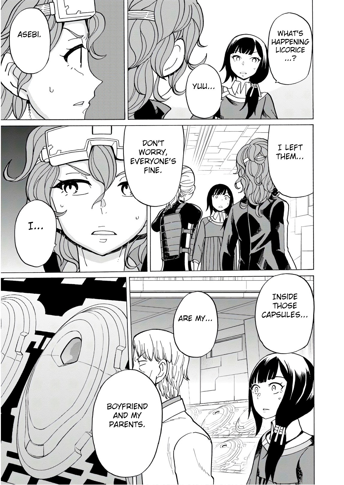 Asebi and Adventurers of Sky World Chapter 54 page 20 - Chapter 54: Ayame and Kairi