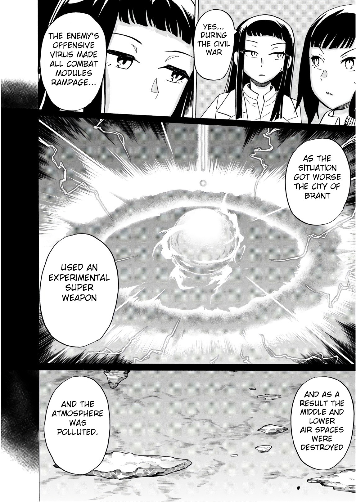 Asebi and Adventurers of Sky World Chapter 54 page 23 - Chapter 54: Ayame and Kairi