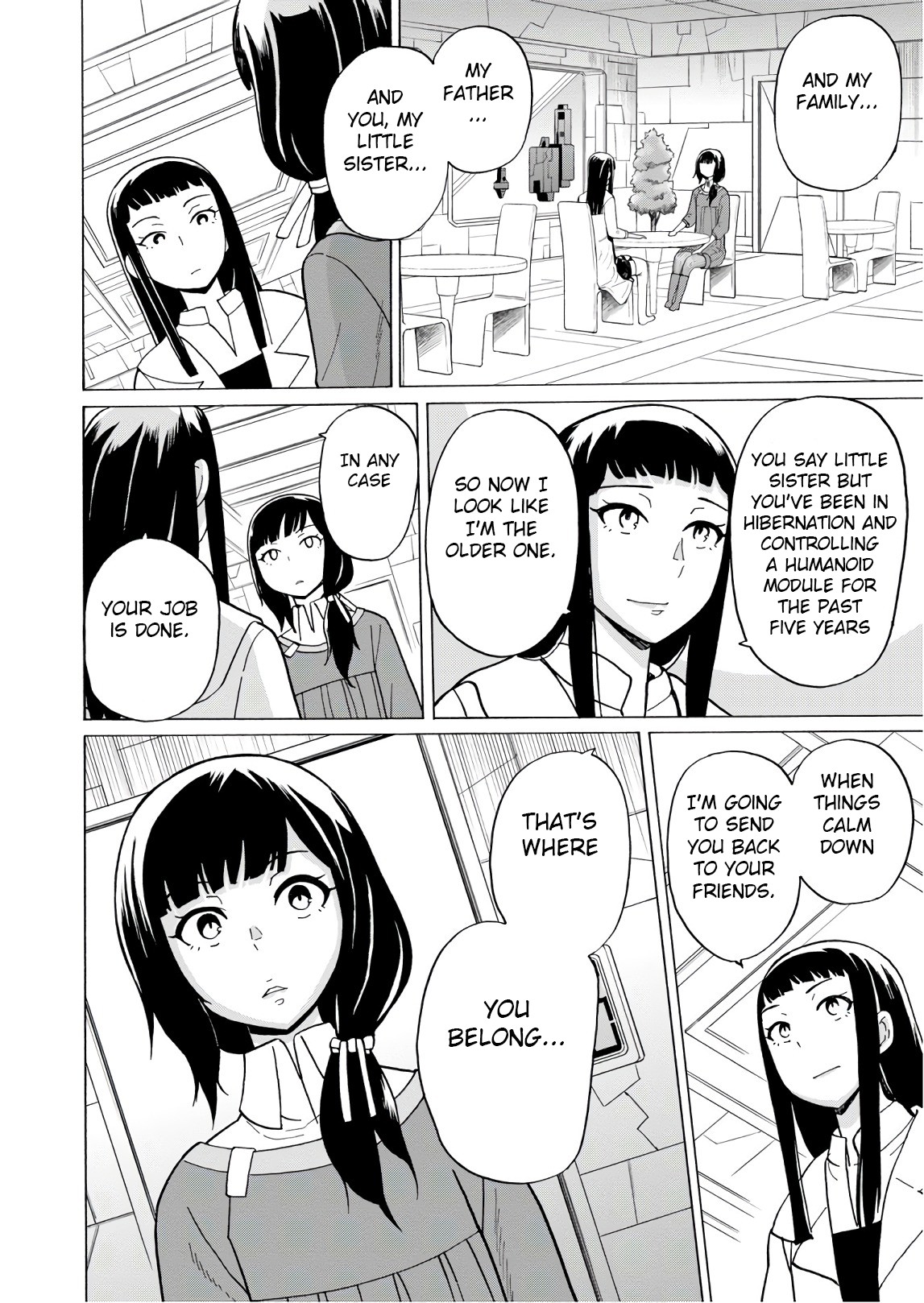 Asebi and Adventurers of Sky World Chapter 54 page 8 - Chapter 54: Ayame and Kairi