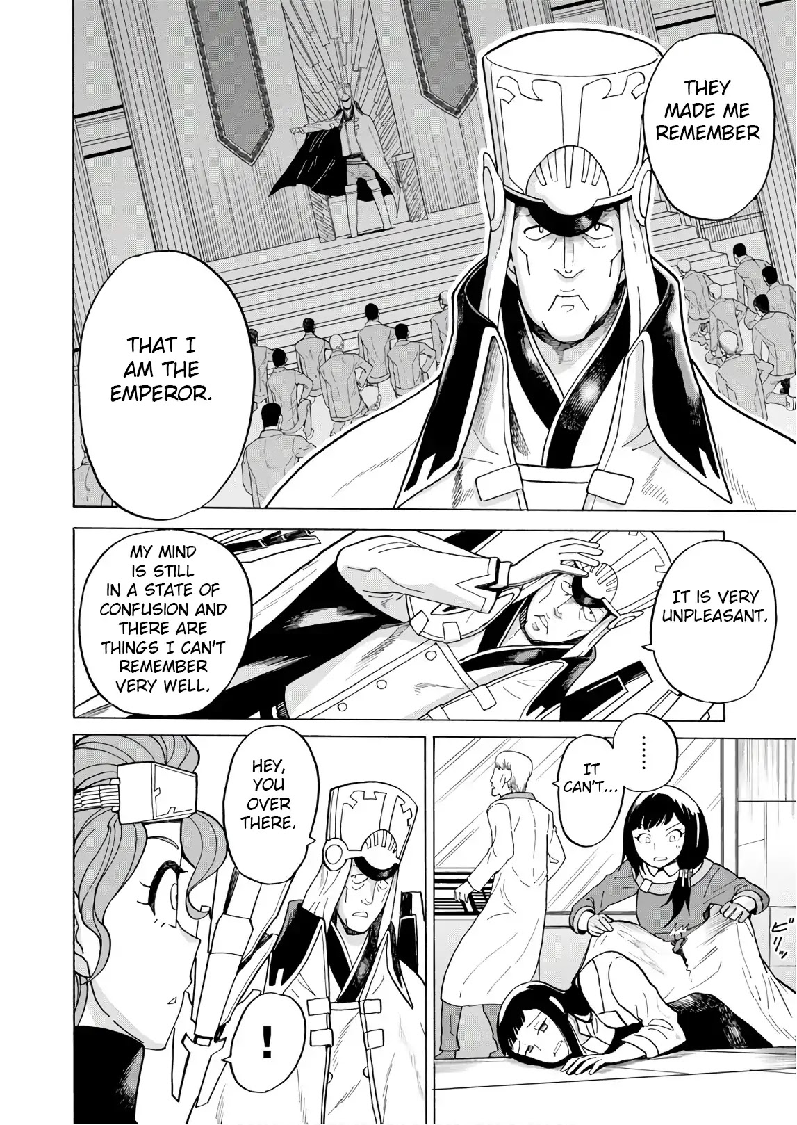 Asebi and Adventurers of Sky World Chapter 55 page 10 - Chapter 55: Emperor and message