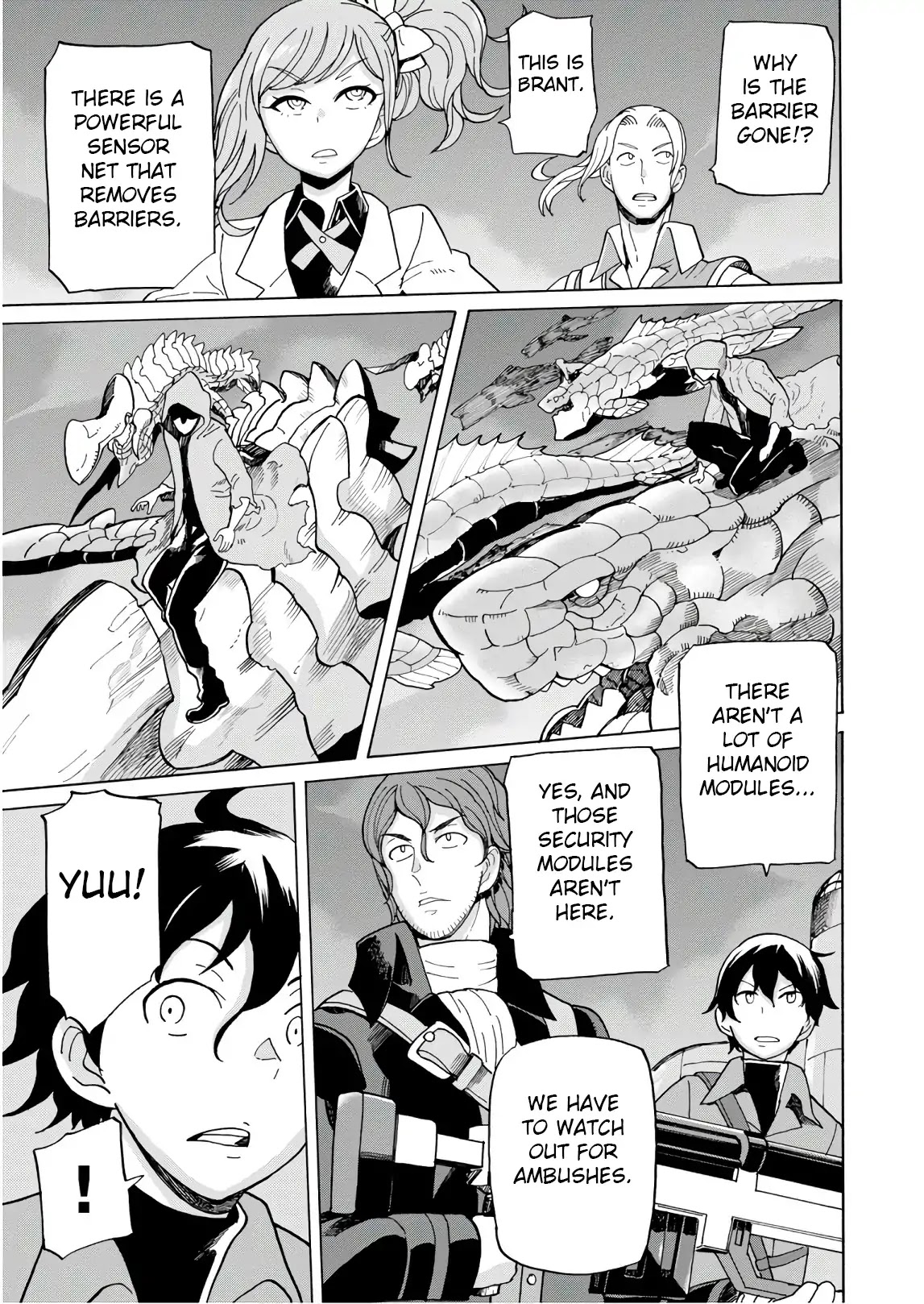 Asebi and Adventurers of Sky World Chapter 55 page 19 - Chapter 55: Emperor and message