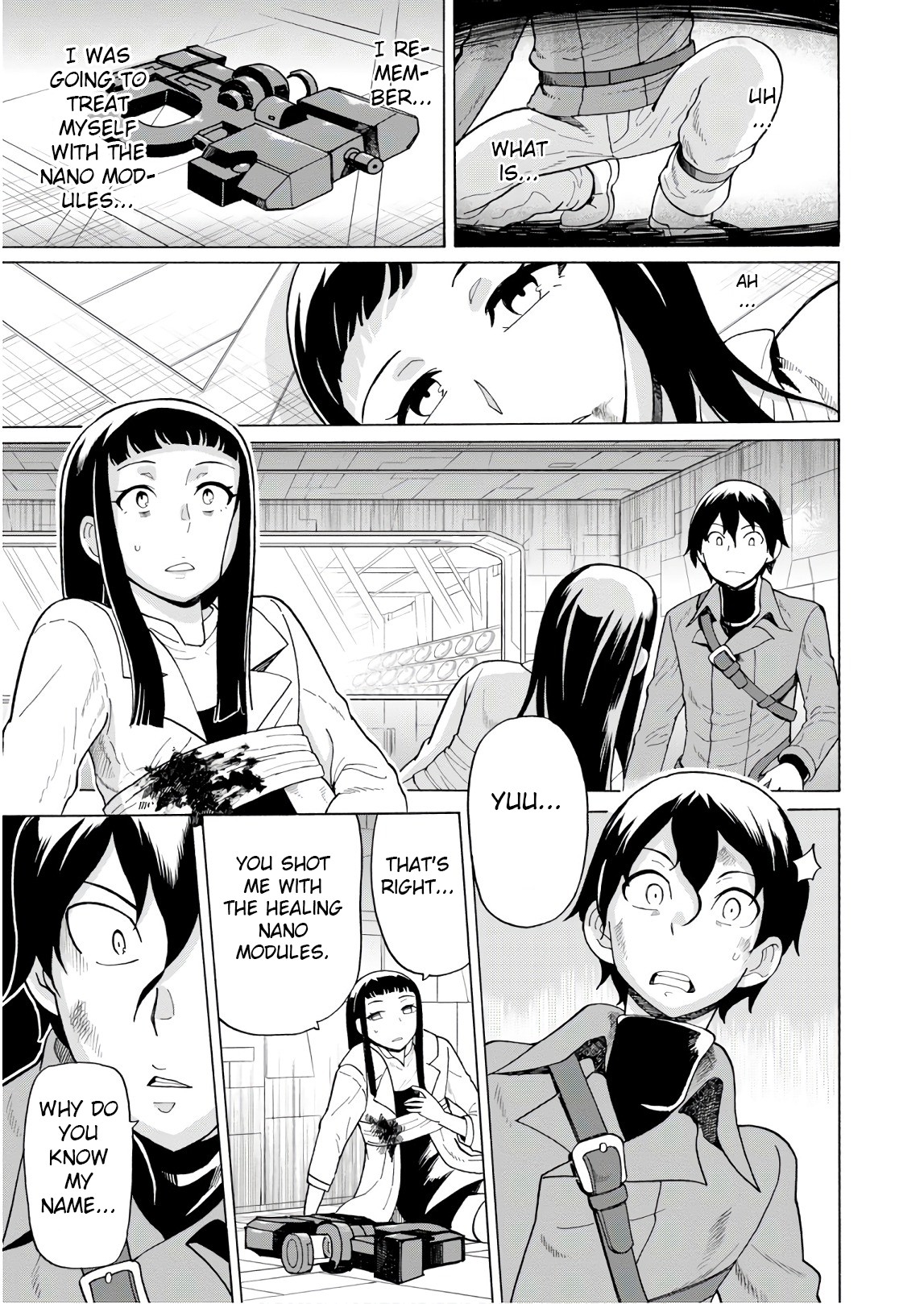 Asebi and Adventurers of Sky World Chapter 56 page 11 - Chapter 56: Gram and Aizen