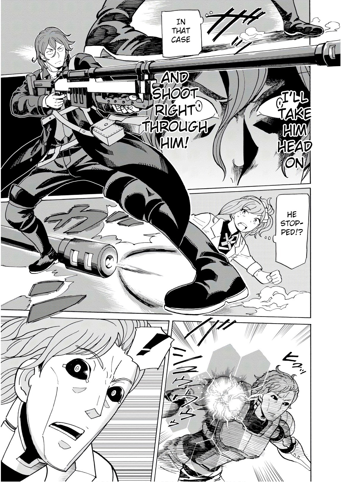 Asebi and Adventurers of Sky World Chapter 56 page 21 - Chapter 56: Gram and Aizen