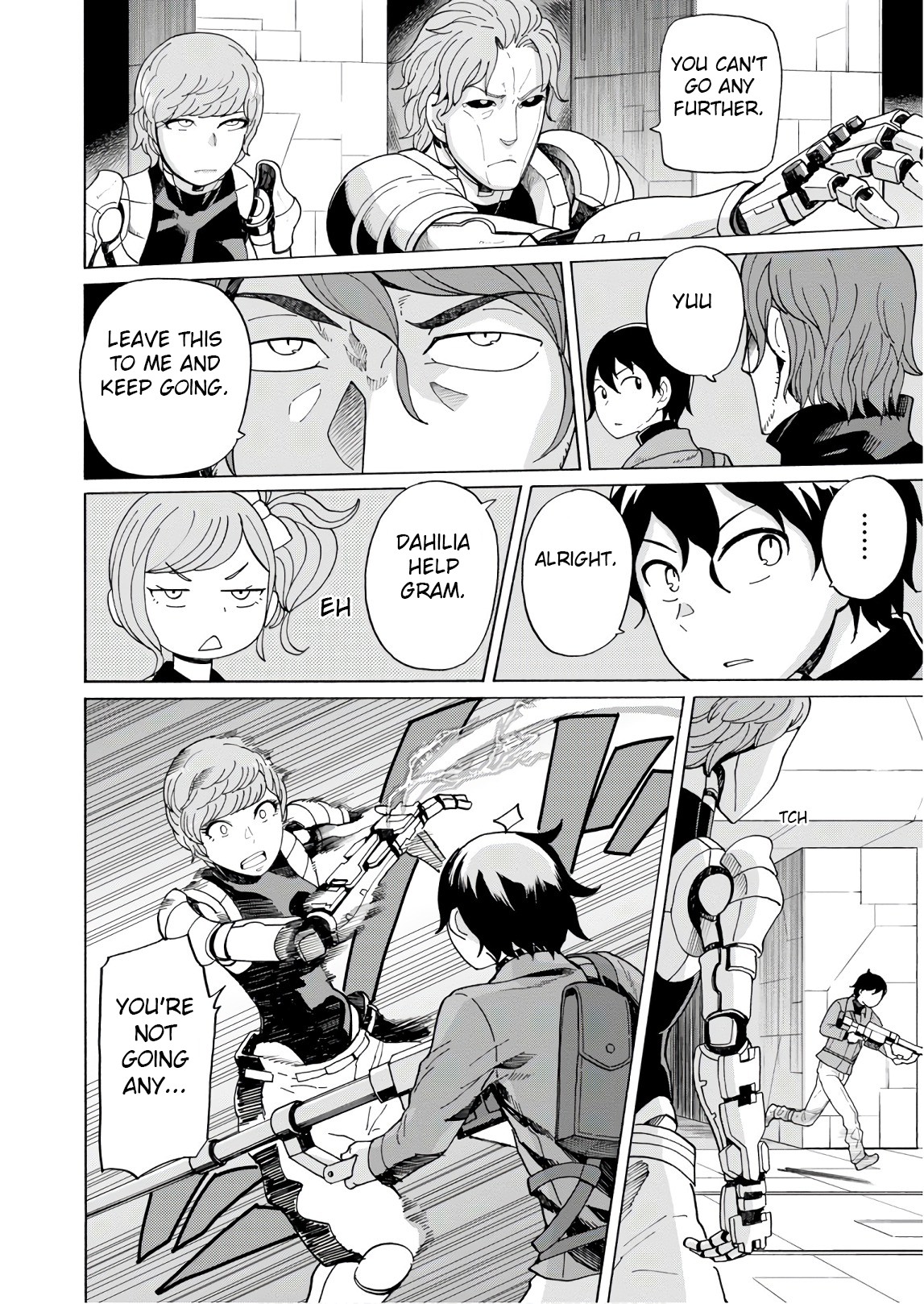 Asebi and Adventurers of Sky World Chapter 56 page 6 - Chapter 56: Gram and Aizen