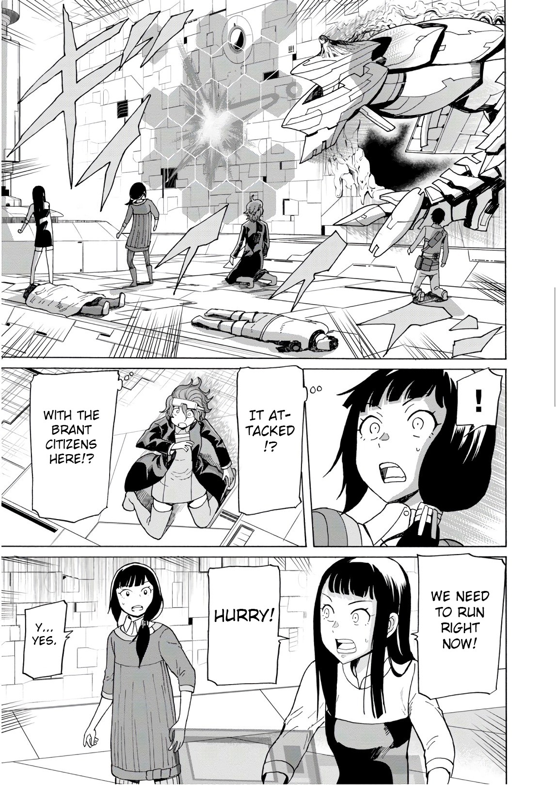 Asebi and Adventurers of Sky World Chapter 58 page 16 - Chapter 58: Yuu and the end of the journey