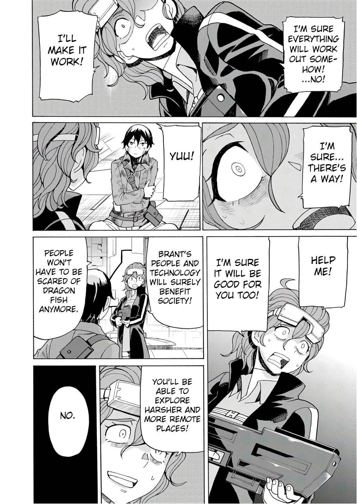 Asebi and Adventurers of Sky World Chapter 58 page 6 - Chapter 58: Yuu and the end of the journey