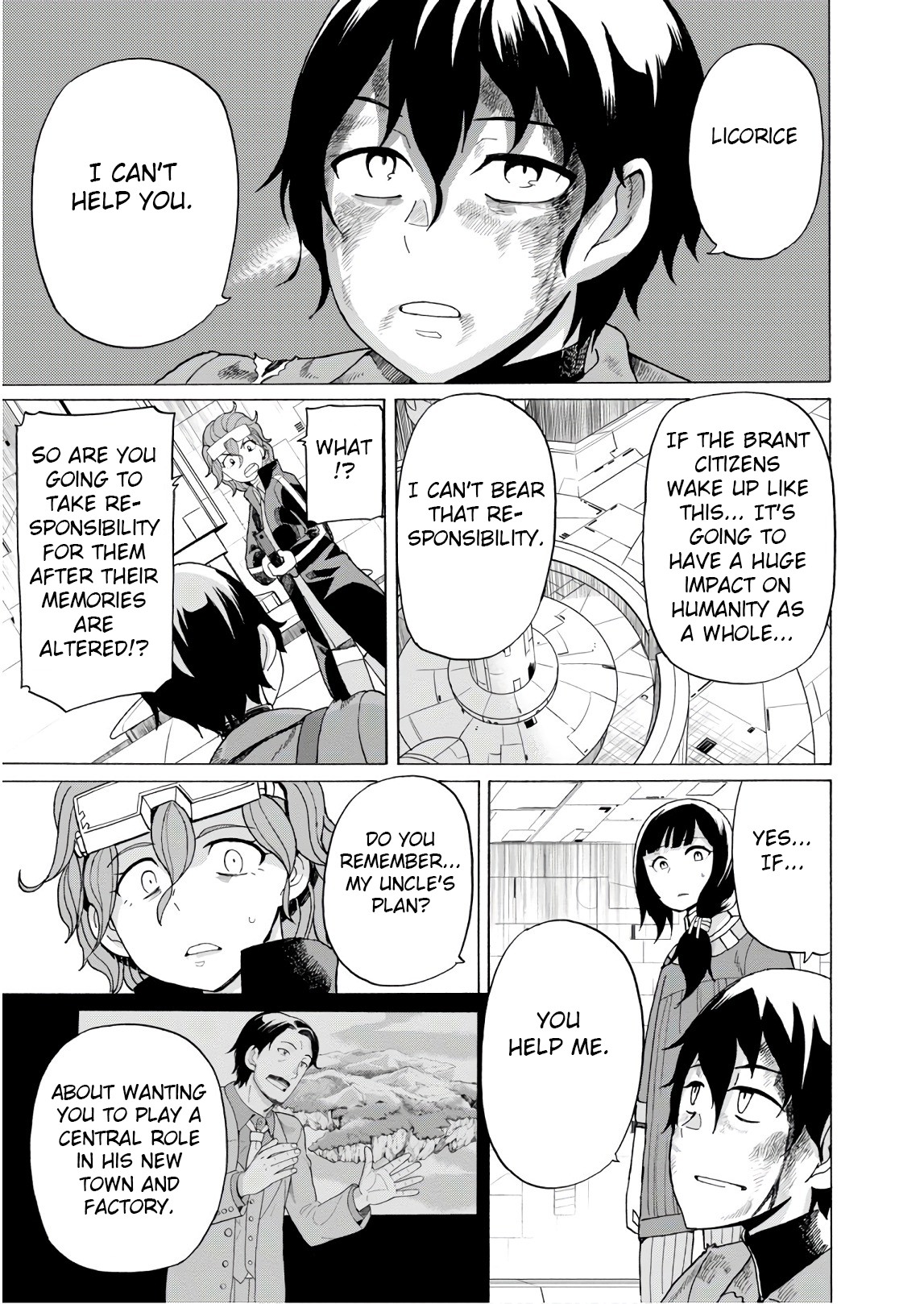 Asebi and Adventurers of Sky World Chapter 58 page 7 - Chapter 58: Yuu and the end of the journey