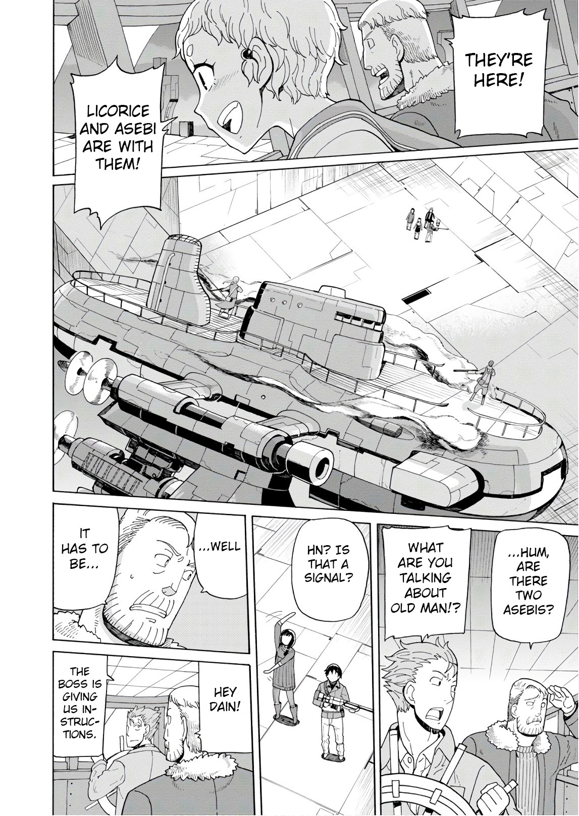 Asebi and Adventurers of Sky World Chapter 59 page 2 - Chapter 59: Asebi and... [END]