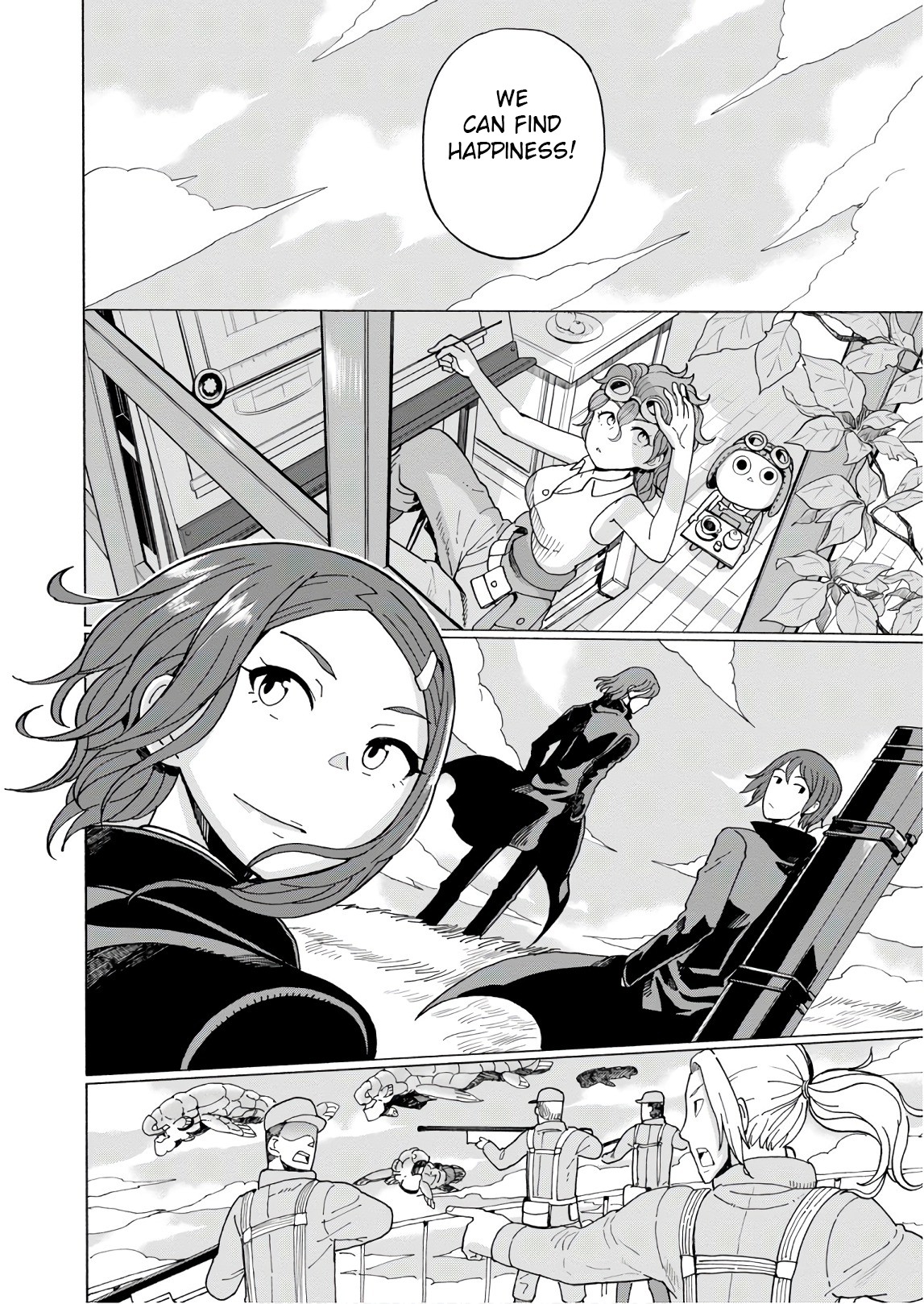 Asebi and Adventurers of Sky World Chapter 59 page 28 - Chapter 59: Asebi and... [END]