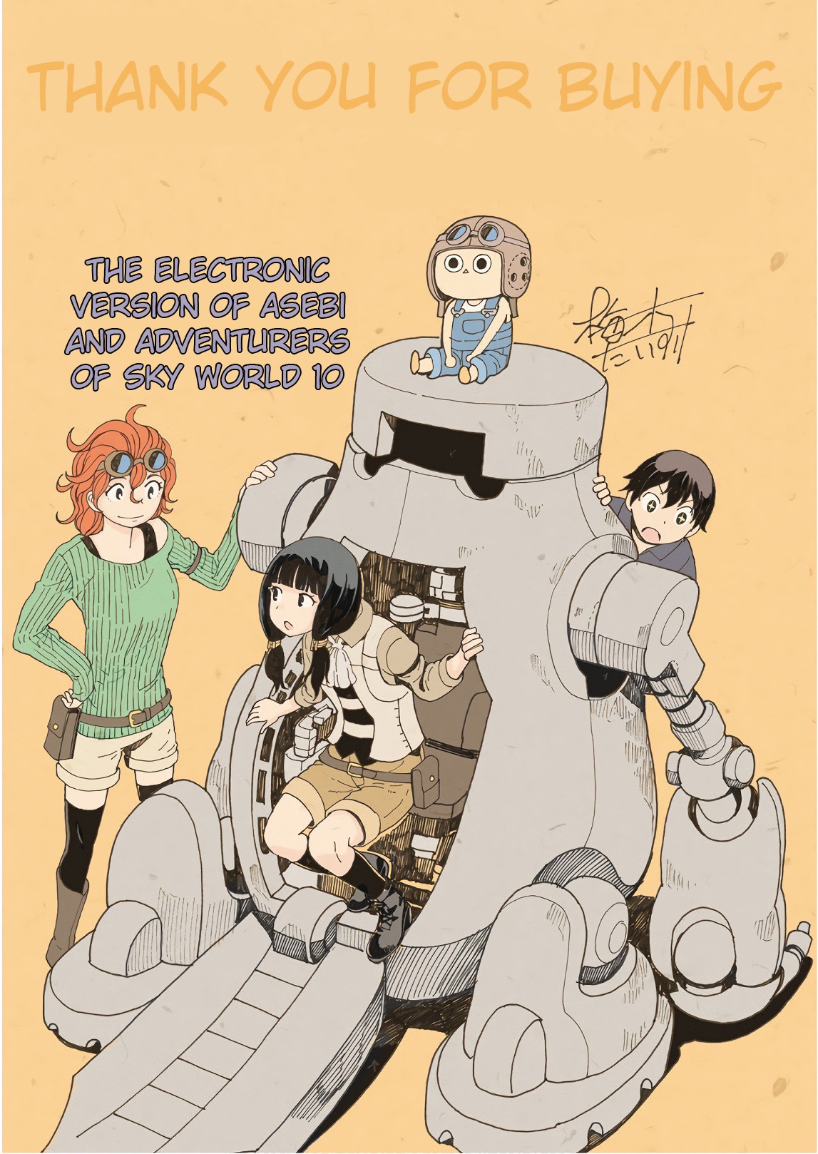 Asebi and Adventurers of Sky World Chapter 59 page 36 - Chapter 59: Asebi and... [END]