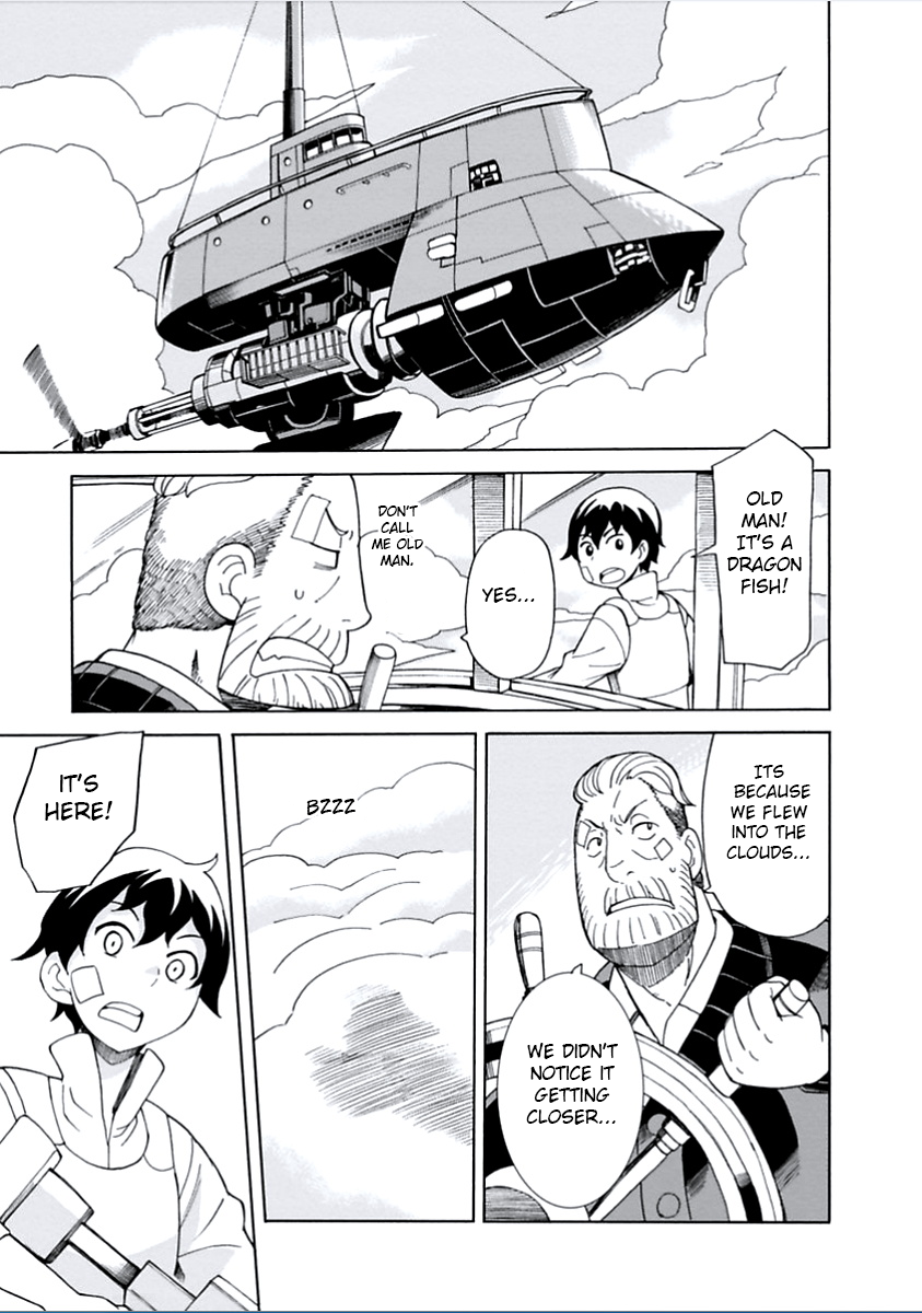 Asebi and Adventurers of Sky World Chapter 8 page 11 - Chapter 8: Tsukushi and Asebi