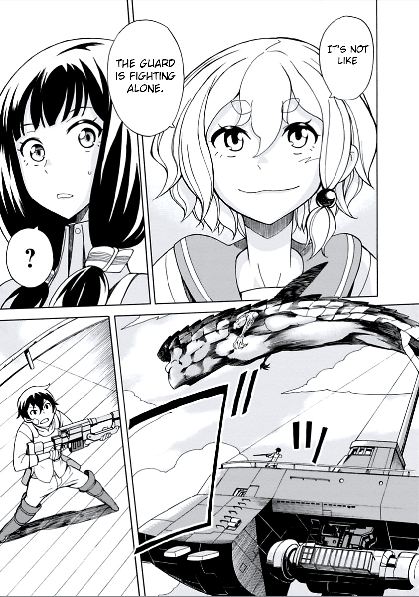 Asebi and Adventurers of Sky World Chapter 8 page 14 - Chapter 8: Tsukushi and Asebi