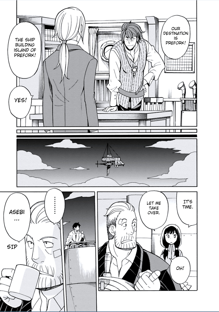 Asebi and Adventurers of Sky World Chapter 8 page 24 - Chapter 8: Tsukushi and Asebi