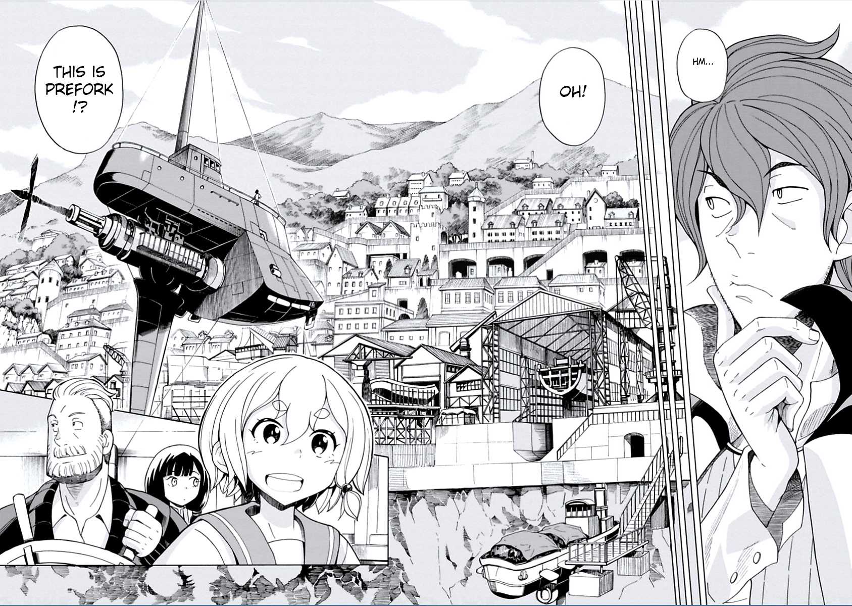 Asebi and Adventurers of Sky World Chapter 9 page 10 - Chapter 9: Yuu and millionaire of sky world