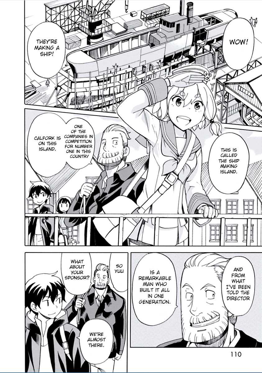 Asebi and Adventurers of Sky World Chapter 9 page 11 - Chapter 9: Yuu and millionaire of sky world