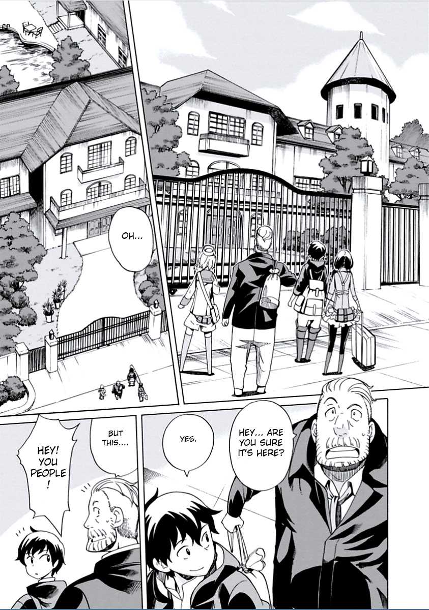 Asebi and Adventurers of Sky World Chapter 9 page 12 - Chapter 9: Yuu and millionaire of sky world