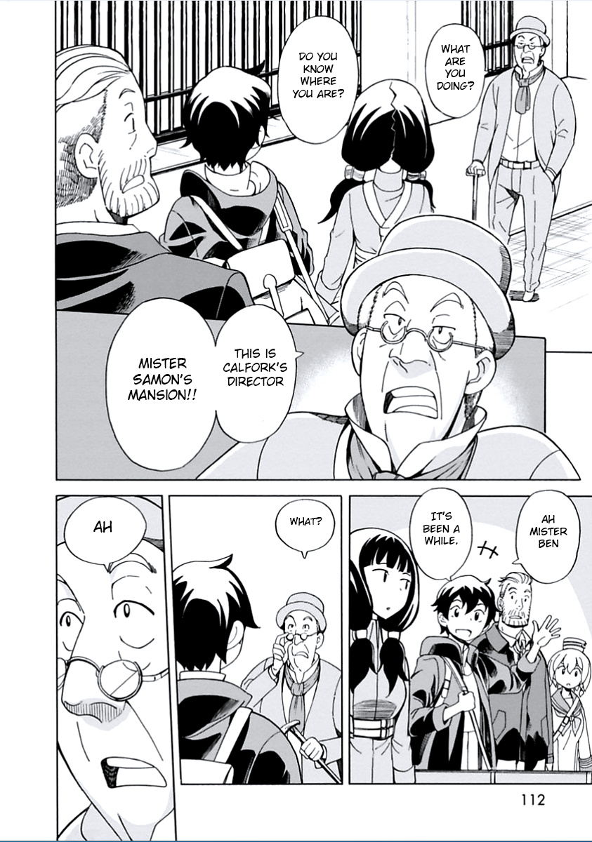 Asebi and Adventurers of Sky World Chapter 9 page 13 - Chapter 9: Yuu and millionaire of sky world