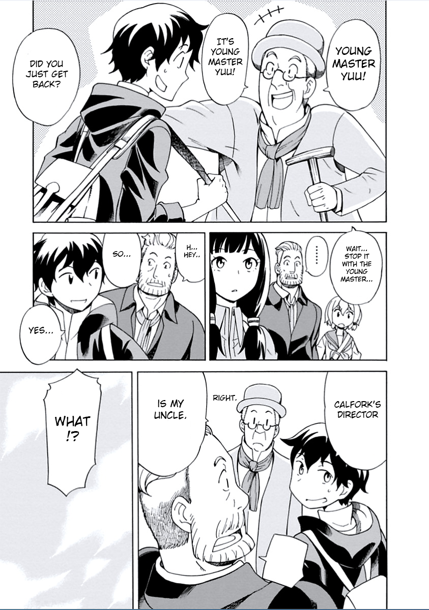 Asebi and Adventurers of Sky World Chapter 9 page 14 - Chapter 9: Yuu and millionaire of sky world