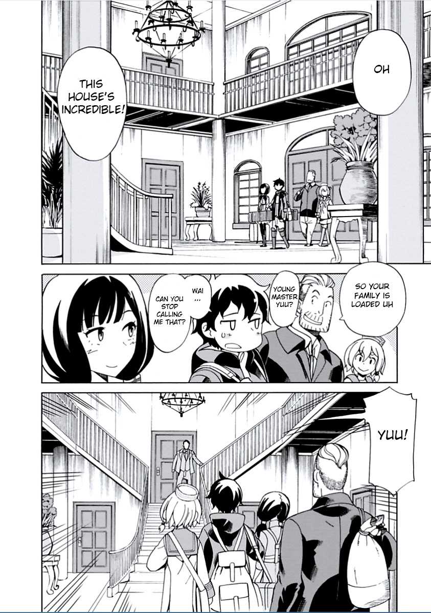 Asebi and Adventurers of Sky World Chapter 9 page 15 - Chapter 9: Yuu and millionaire of sky world