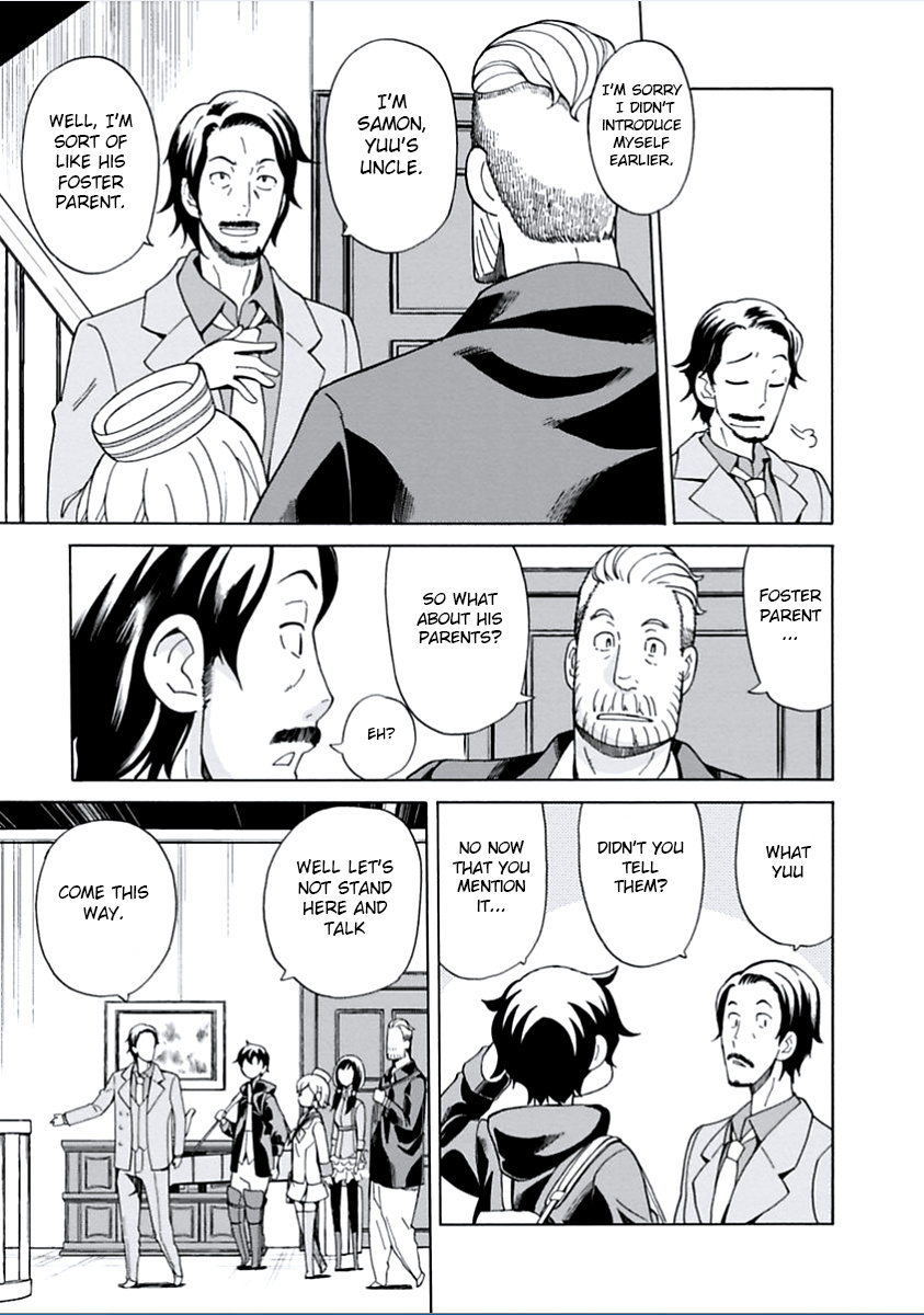 Asebi and Adventurers of Sky World Chapter 9 page 18 - Chapter 9: Yuu and millionaire of sky world