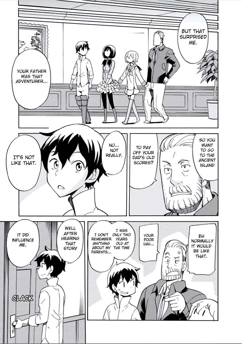 Asebi and Adventurers of Sky World Chapter 9 page 24 - Chapter 9: Yuu and millionaire of sky world