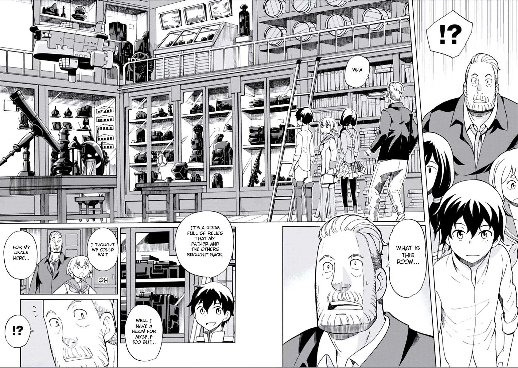 Asebi and Adventurers of Sky World Chapter 9 page 25 - Chapter 9: Yuu and millionaire of sky world