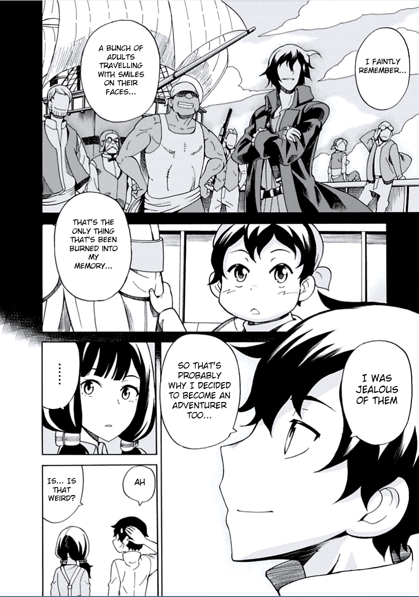 Asebi and Adventurers of Sky World Chapter 9 page 28 - Chapter 9: Yuu and millionaire of sky world