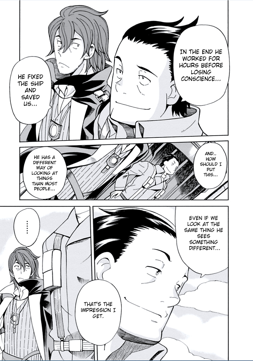 Asebi and Adventurers of Sky World Chapter 9 page 9 - Chapter 9: Yuu and millionaire of sky world