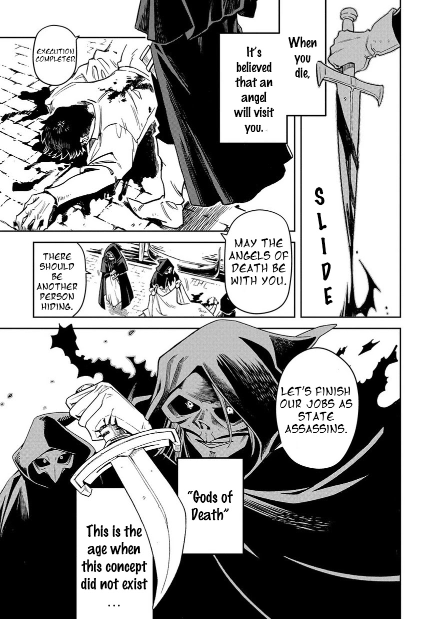 Ash Grim Reaper and Immortal Cat Chapter 1 page 3 - Chapter 1: The Dawn of the Gods of Death