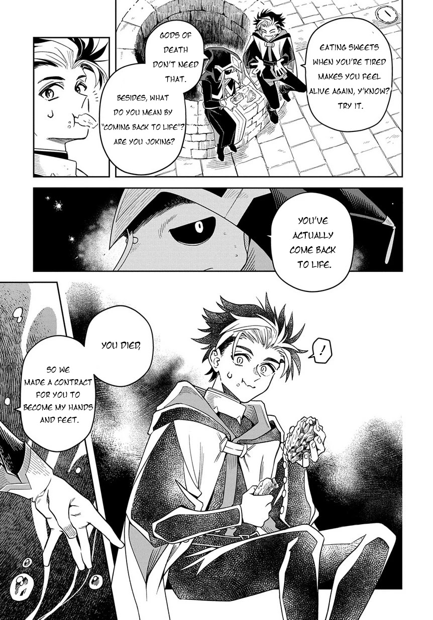 Ash Grim Reaper and Immortal Cat Chapter 2 page 7 - Chapter 2: The God of Death’s Slave