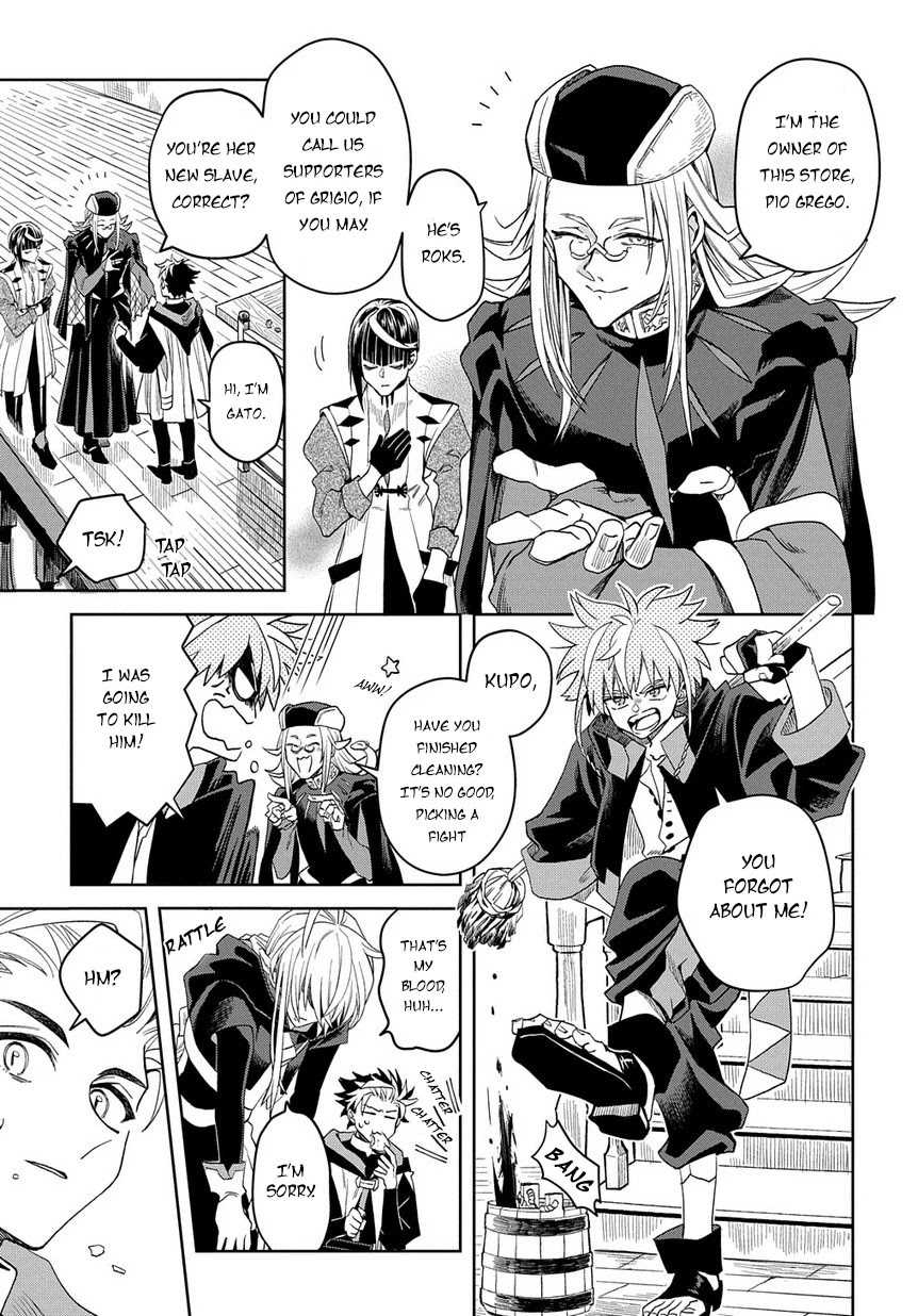 Ash Grim Reaper and Immortal Cat Chapter 3 page 11 - Chapter 3: Test for a god of death's slave