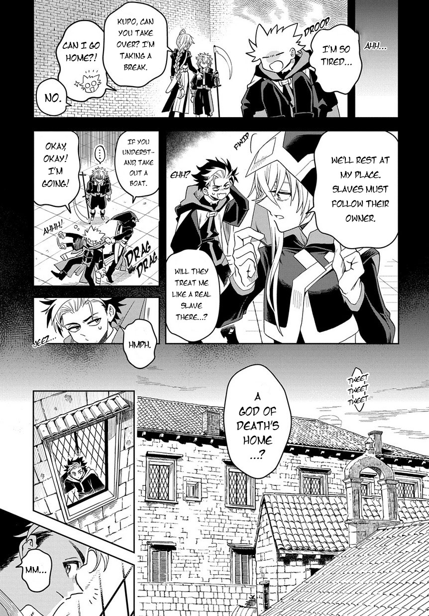 Ash Grim Reaper and Immortal Cat Chapter 3 page 5 - Chapter 3: Test for a god of death's slave