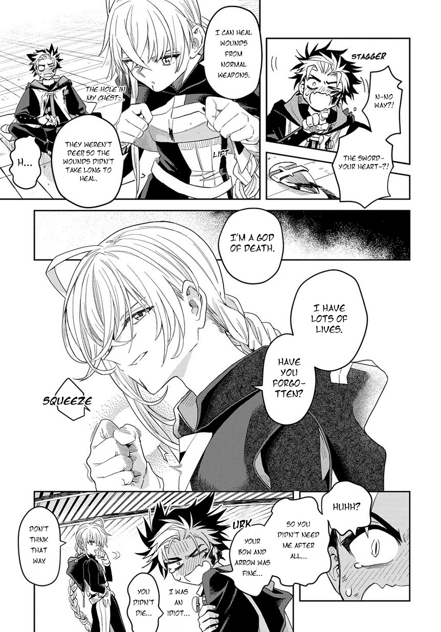 Ash Grim Reaper and Immortal Cat Chapter 4.1 page 12 - Chapter 4.1: Memento mori, carpe diem