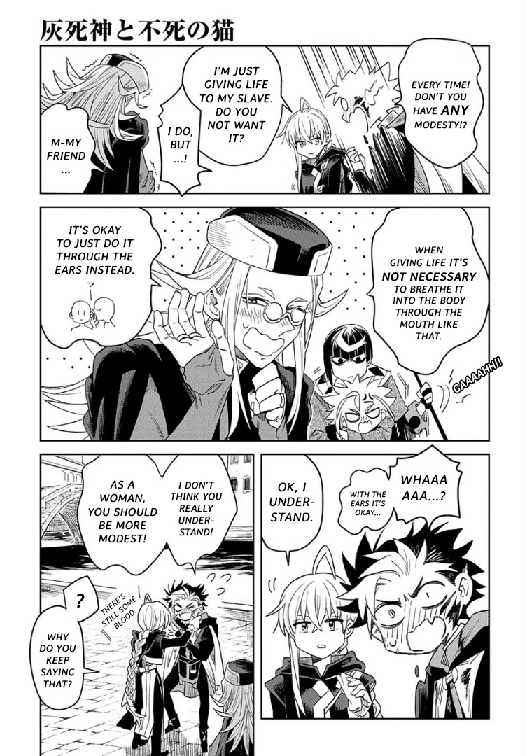 Ash Grim Reaper and Immortal Cat Chapter 4.2 page 7 - Chapter 4.2: Death Makes All Equal, So Cherish Life