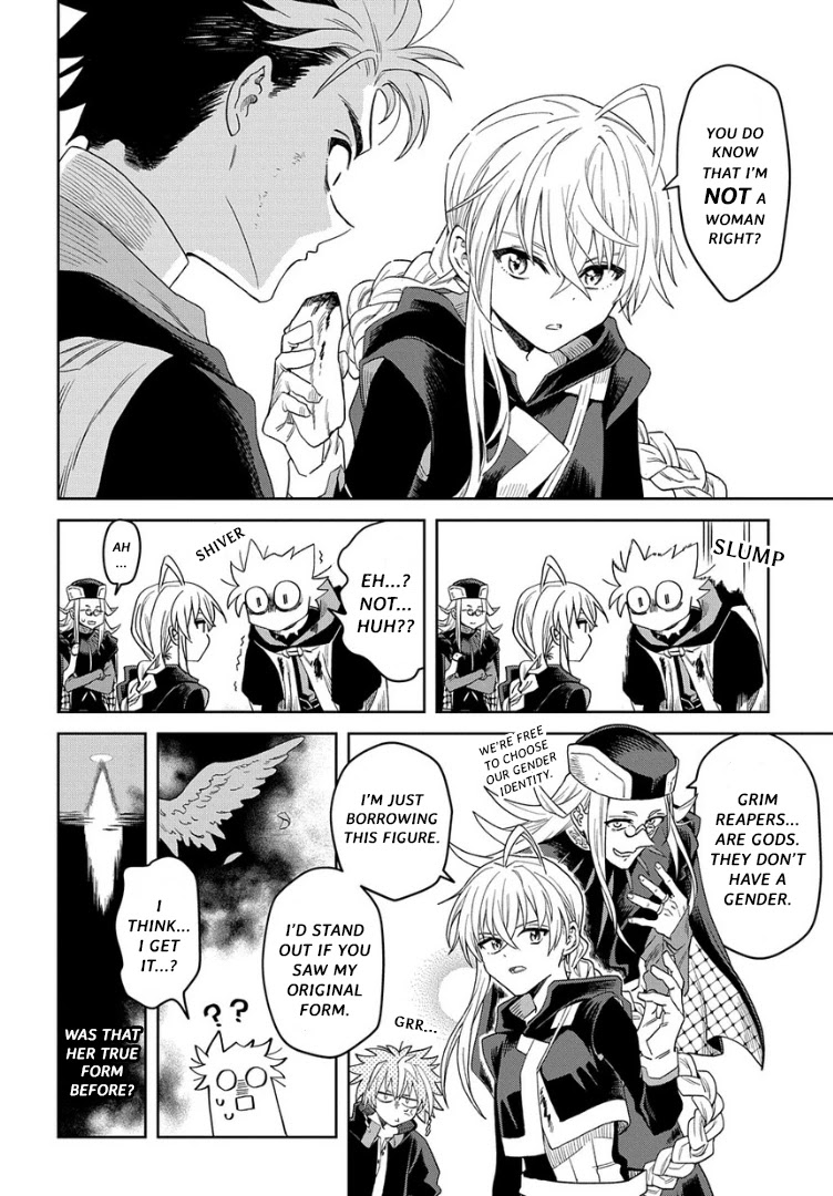 Ash Grim Reaper and Immortal Cat Chapter 4.2 page 8 - Chapter 4.2: Death Makes All Equal, So Cherish Life