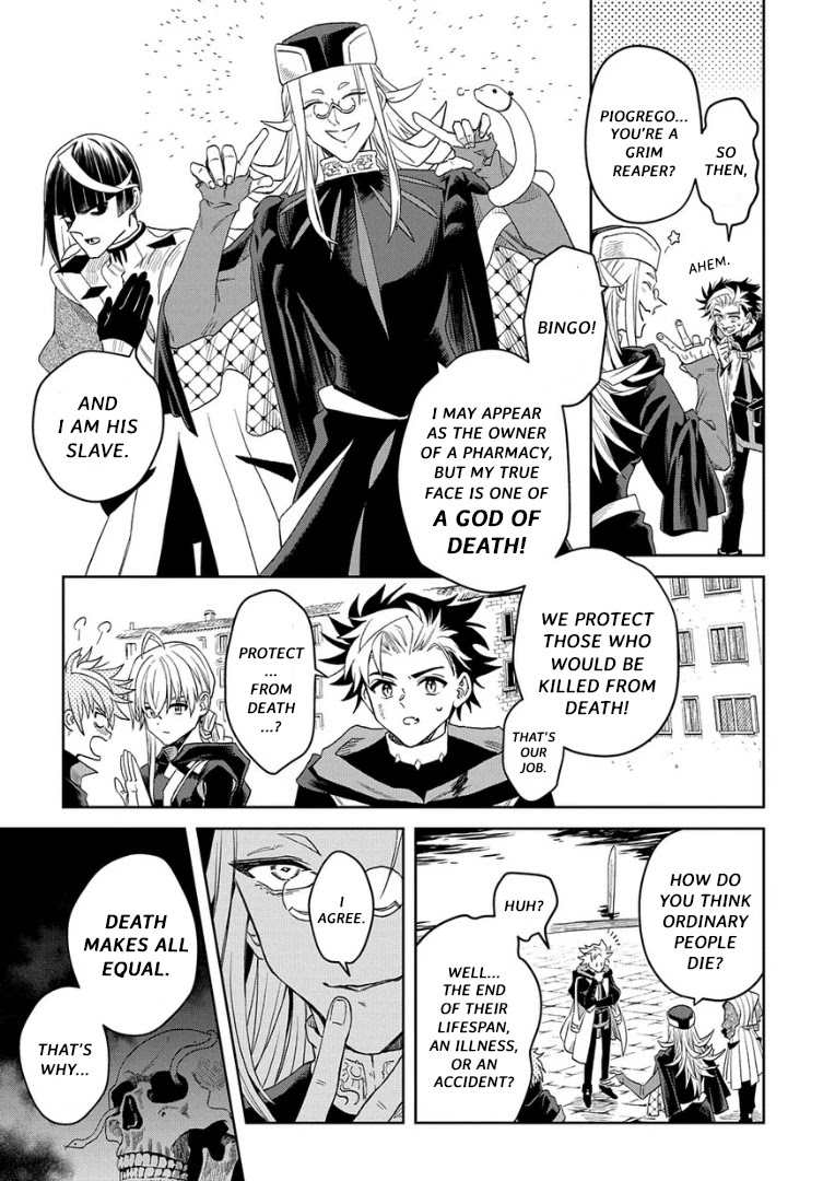 Ash Grim Reaper and Immortal Cat Chapter 4.2 page 9 - Chapter 4.2: Death Makes All Equal, So Cherish Life