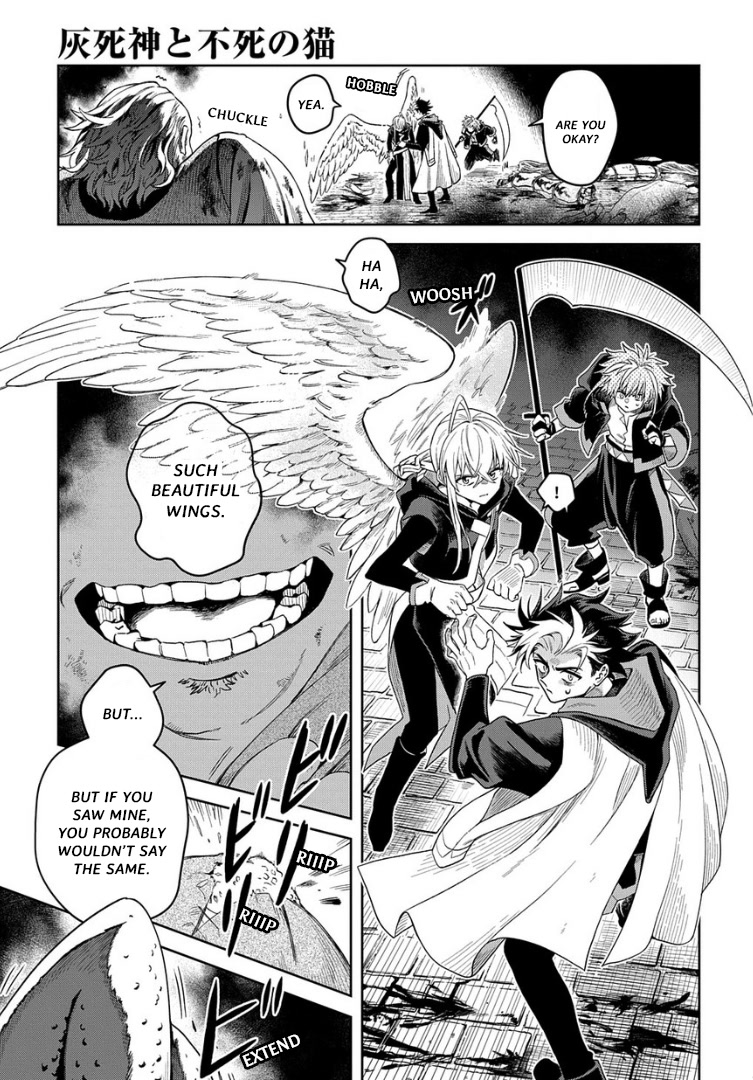 Ash Grim Reaper and Immortal Cat Chapter 5.2 page 11 - Chapter 5.2: Monster of Death
