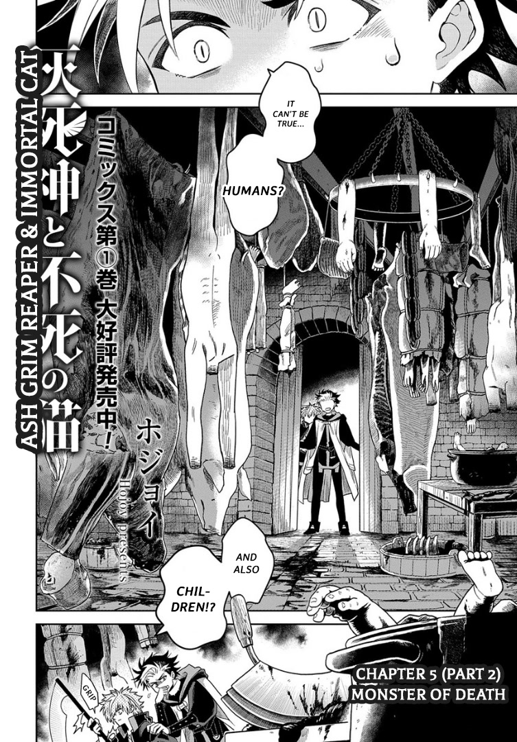 Ash Grim Reaper and Immortal Cat Chapter 5.2 page 2 - Chapter 5.2: Monster of Death