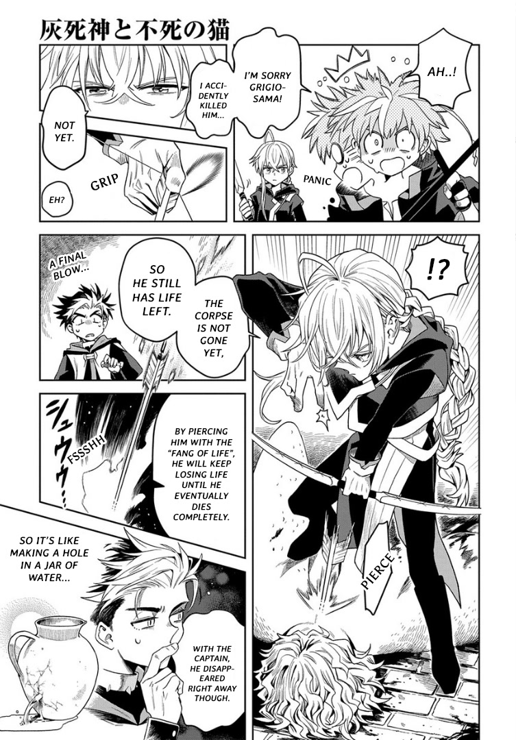 Ash Grim Reaper and Immortal Cat Chapter 5.2 page 25 - Chapter 5.2: Monster of Death