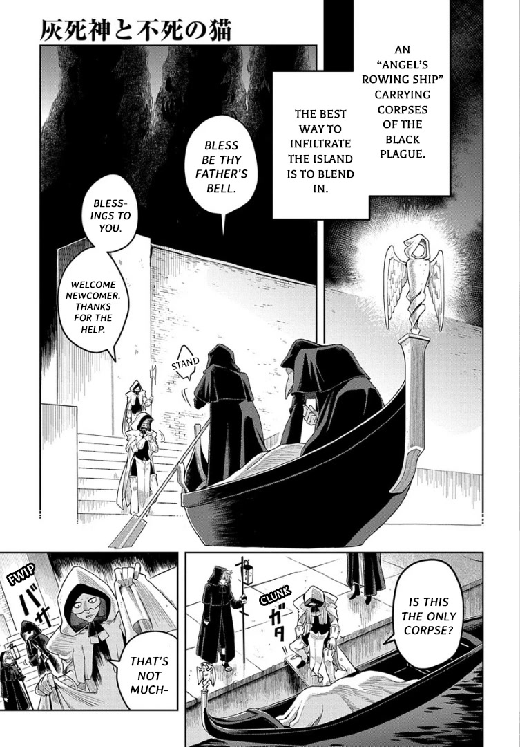 Ash Grim Reaper and Immortal Cat Chapter 8 page 1 - Chapter 8: Dead Rat Bites Cat