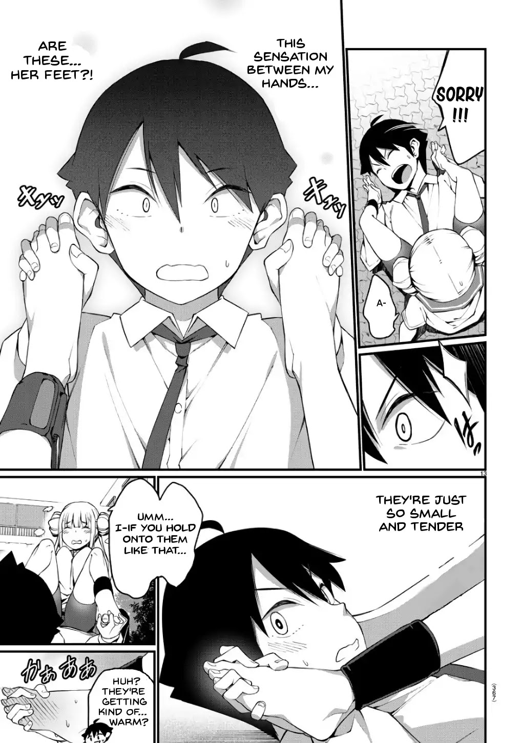 Ashigei Shoujo Komura-san Chapter 0 page 13 - Chapter 0: Oneshot