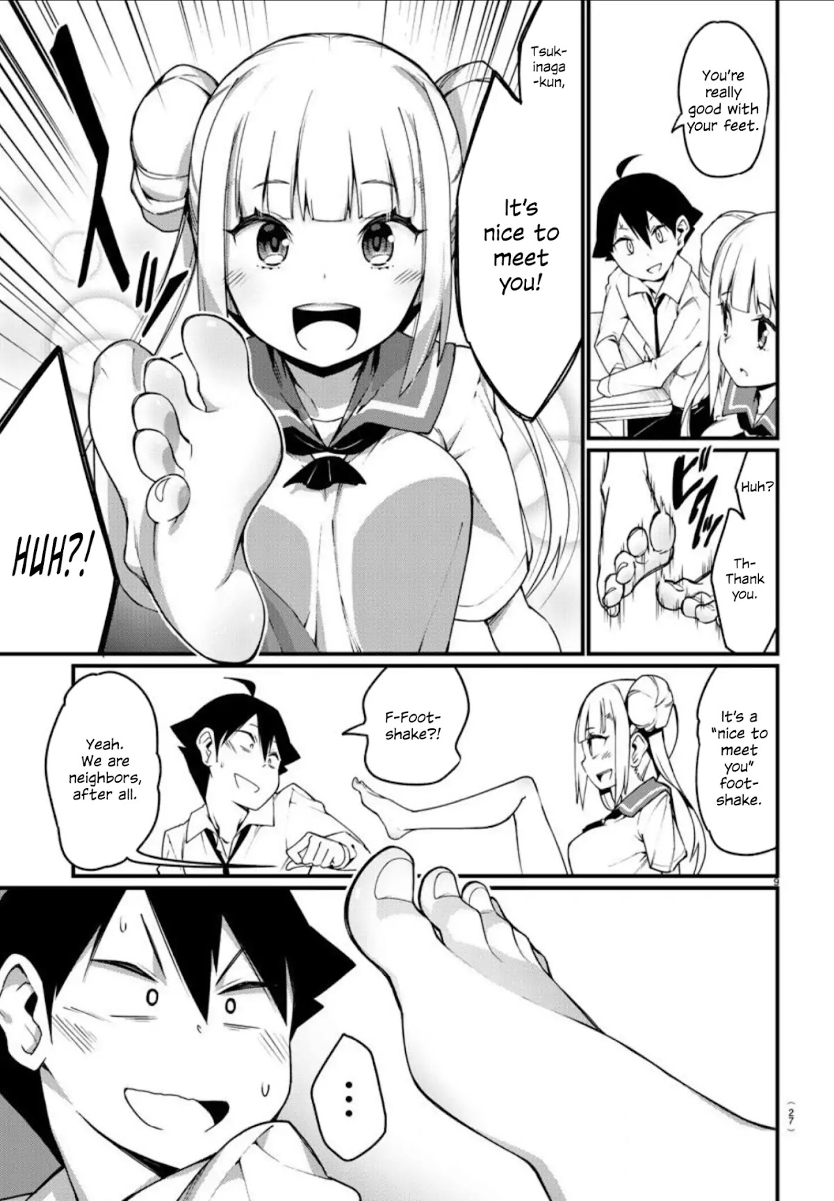 Ashigei Shoujo Komura-san Chapter 1 page 11 - Chapter 1: Step 1: Komura-San