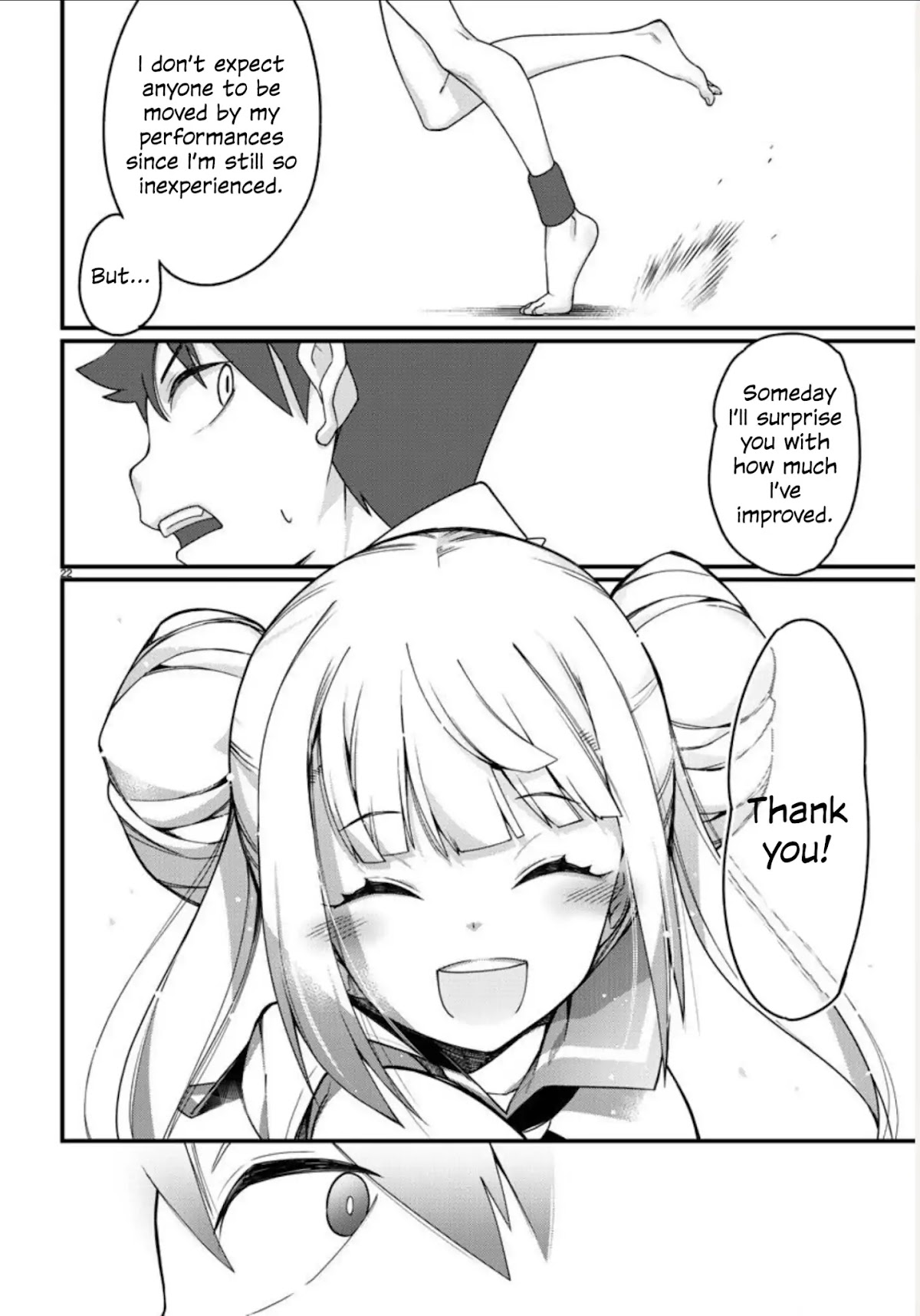 Ashigei Shoujo Komura-san Chapter 1 page 24 - Chapter 1: Step 1: Komura-San